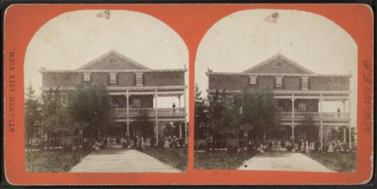 The Surf House around 1875 Surf House, Atlantic City